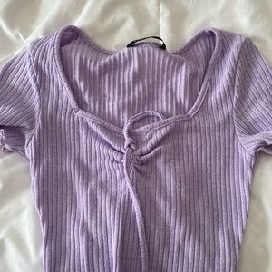 shein purple shirt